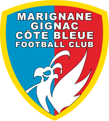 Logo Marignane Gignac Côte Bleue FC - 2022.svg