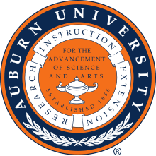 Université d'Auburn - Sceau.svg