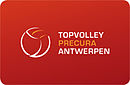 Logo společnosti Topvolley v Antverpách