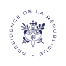 Logo de la présidence de la République (2018).svg