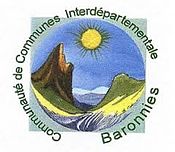 Våpenskjold for det interdepartementale fellesskapet av Baronnies kommuner