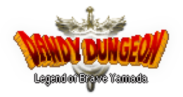 Logo Dandy Dungeon Legend of Brave Yamada.png