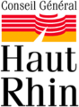 Logo du Haut-Rhin (conseil général) de 2002 à 2005.