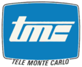 Ancien logo de TMC du 15 juin 1981 à 1984. (Utilisée surtout pour la déclinaison italophone de la chaîne et conjointement avec le logo TMC couleur précédent)