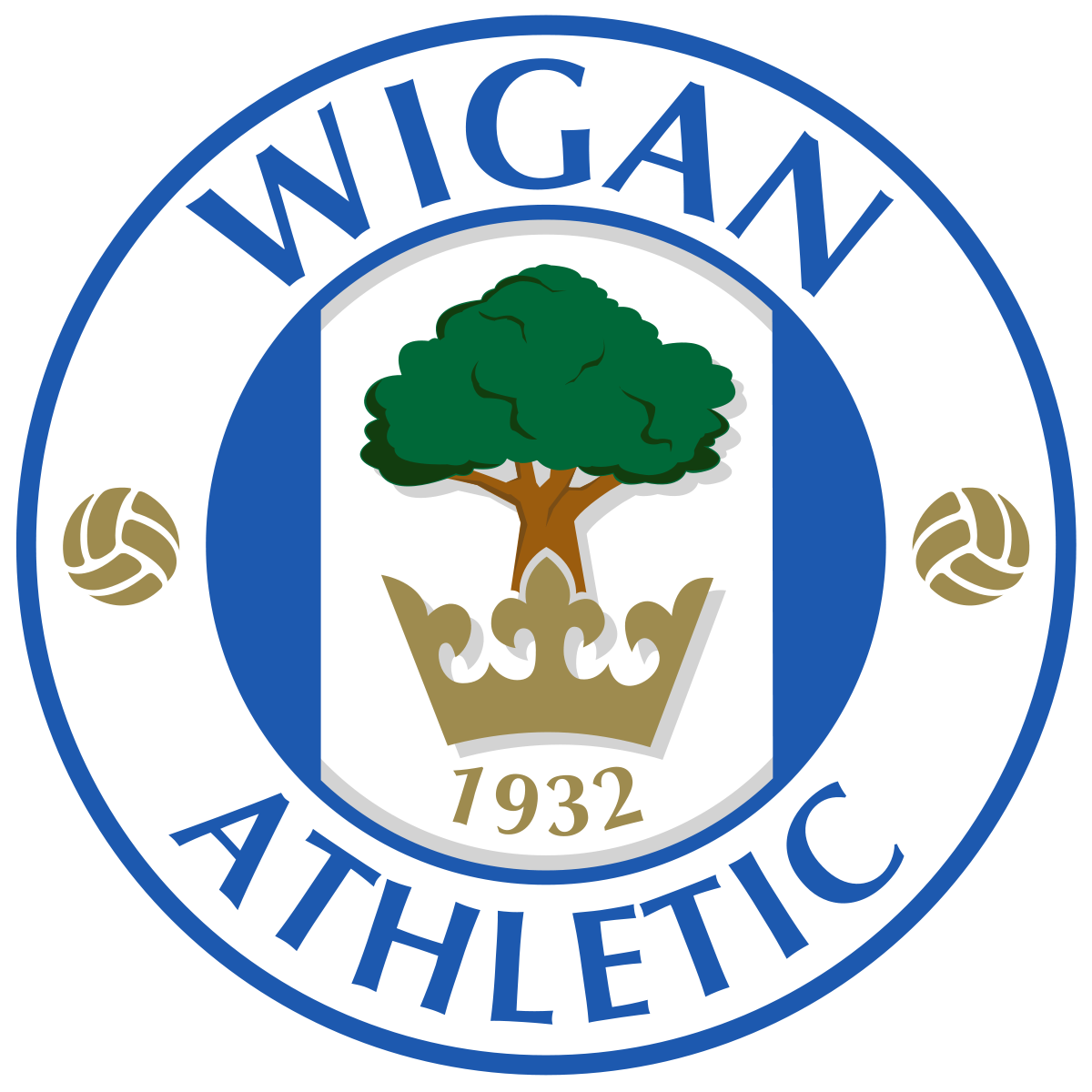 Logo du club de foot Wigan