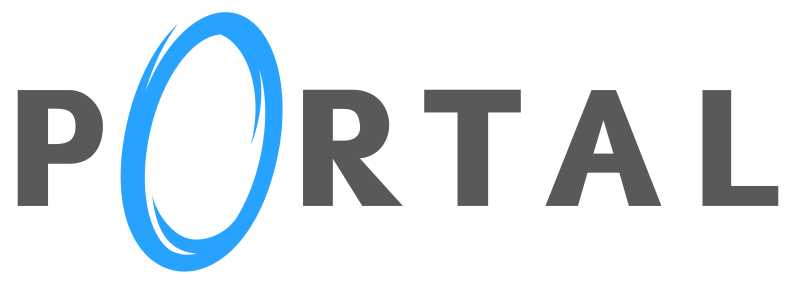 Fichier:Portal (jeu vidéo) Logo.svg