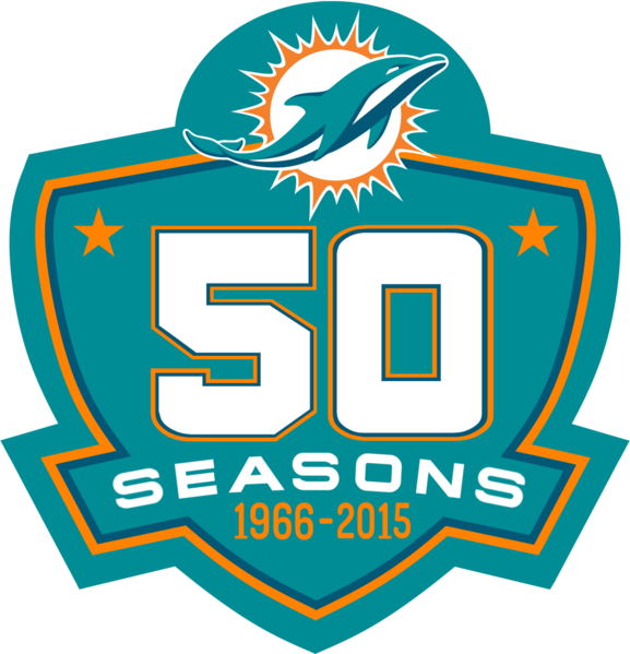 Fichier:Logo Miami Dolphins 2015.png