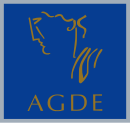 Le premier logo d'Agde à l'éphèbe