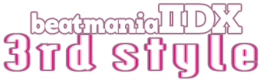Beatmania IIDX 3 ° stile Logo.png