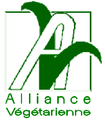 Premier logo de l'Alliance végétarienne.