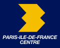 Ancien logo de FR3 Paris Île-de-France Centre du 6 mai 1986 au 7 septembre 1992.