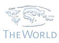 Logo de The World.