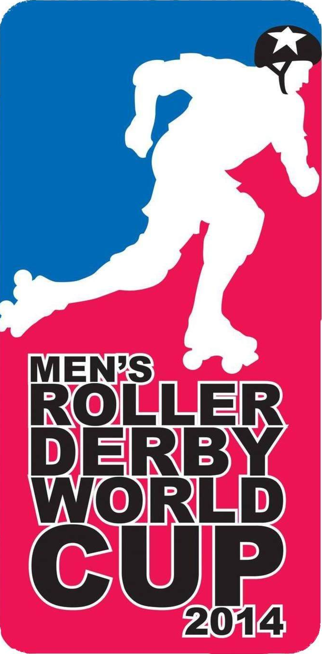 Description de l'image Logo de la Coupe du monde de roller derby masculin 2014.png.
