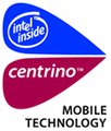 Logo Centrino de mars 2003 à décembre 2005.