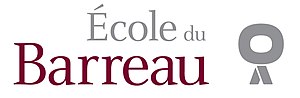 Vignette pour École du Barreau