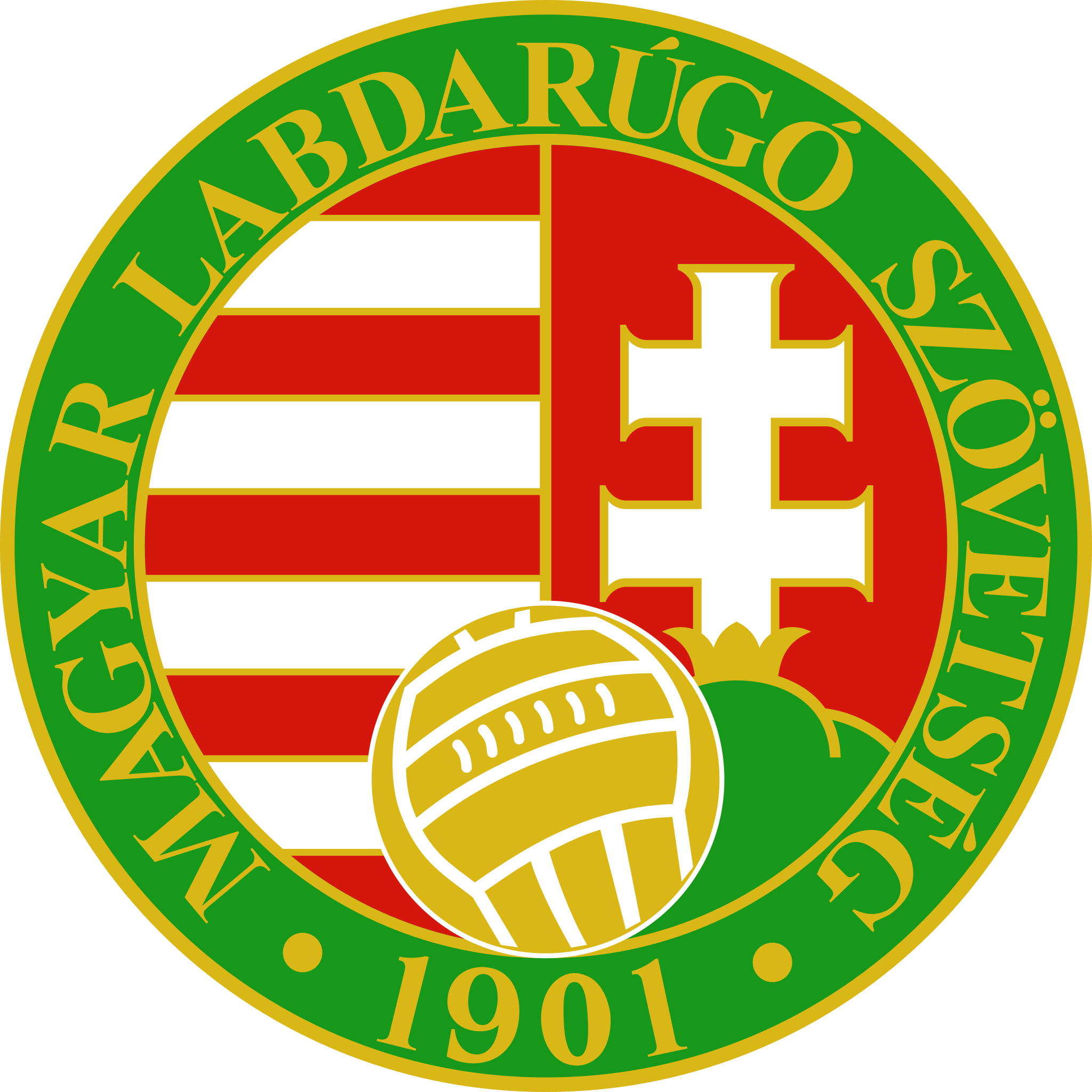 Logo foot de la Hongrie