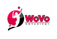 Logotipo feminino de vôlei