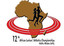 Descrizione dell'immagine Logo African Junior Athletics Championships 2015.jpg.