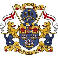 Logo van de Britse Oost-Indische Compagnie