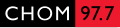 Ancien Logo de CHOM utilisé jusqu'en 2010.