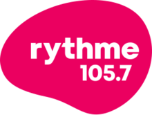 Description de l'image Rythmefm 105.7 logo (2021).png.