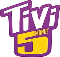 Nuværende logo for TiVi5MONDE