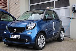 Di Smart Fortwo EQ fan di Gimiindi Söl