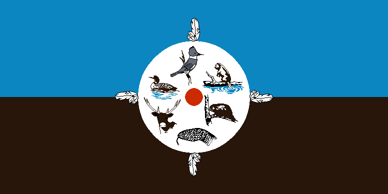 Ofbyld:Flagge fan de Temagami Earste Naasje.PNG