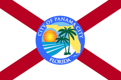 Ofbyld:Flagge fan Panama City (Floarida).png