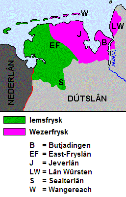 Ofbyld:Lânkaart eastfryske dialekten.GIF