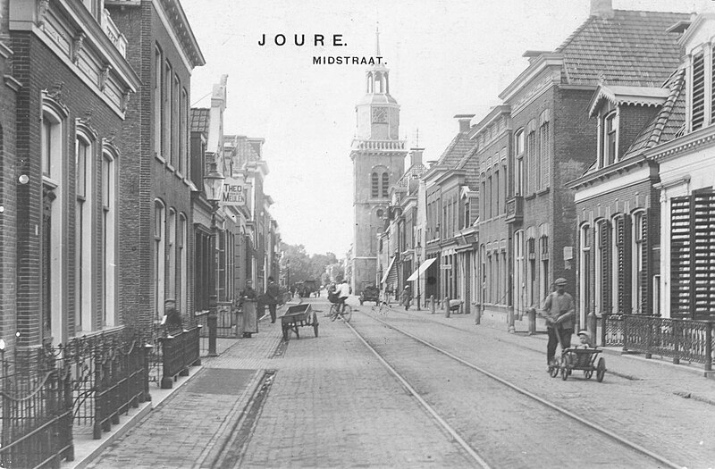 Ofbyld:De Jouwer Midstrjitte 1915.jpg