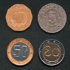 קובץ:Scan of 4 Algerian coins.jpg
