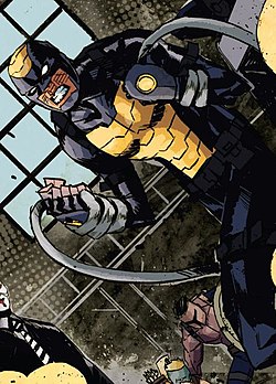 פרנק פיין כקונסטריקטור, כפי שהופיע בחוברת Venom Vol.2 #37 מספטמבר 2013, אמנות מאת קים ג'סינטו.