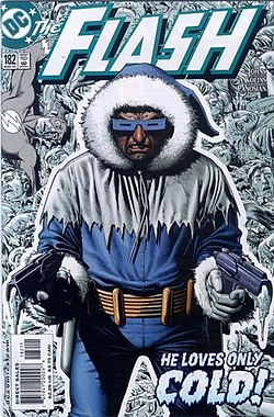 קפטן קור, כפי שהוא נראה על עטיפת החוברת Flash Vol.2 #182 ממרץ 2002, אמנות מאת בריאן בולאנד.