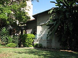 בית מגוריו של קריניצי, כיום "בית אברהם קריניצי" - מקום משכנו של הארכיון והמוזיאון ההיסטורי של רמת גן. נובמבר 2008