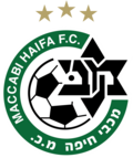 סמל מכבי חיפה החל משנת 2023, לאחר זכייתה באליפות ה-15 שזיכתה את המועדון בכוכב נוסף