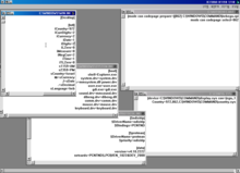 הכלי בWindows 98. שימו לב לאורך היחסי של חלק מהקבצים – עדות לכך שמערכת ההפעלה הייתה עדיין תלויה בהם.