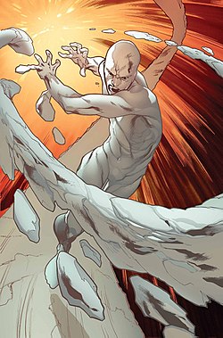 אייסמן, כפי שהופיע על עטיפת החוברת All-New X-Men #31 מאוקטובר 2014, אמנות מאת סטוארט אימונן.