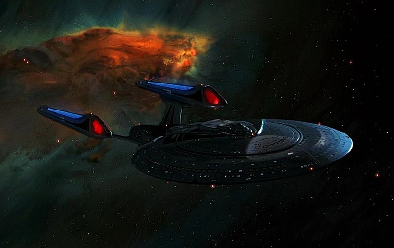 קובץ:USS Enterprise-E in nebula.jpg