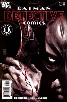 כריכת חוברת Detective Comics #817 אמנות מאת סימון ביאנקי