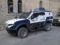 קרקל, ג'יפ ממוגן של משטרת ישראל תוצרת פורד
