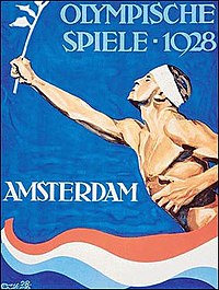 פוסטר אולימפיאדת אמסטרדם 1928