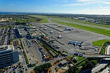 צילום אווירי של נמל התעופה