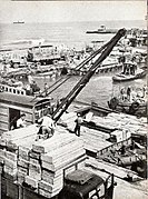 הנמל בשנת 1950 לערך