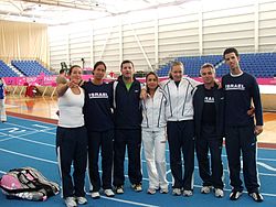 נבחרת טניס הנשים של ישראל והצוות המקצועי שלה, 2007
