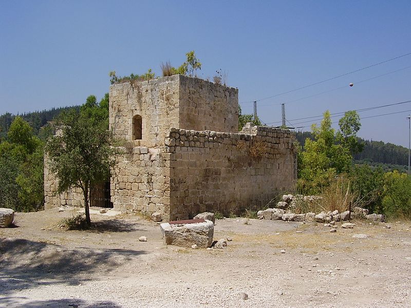 קובץ:המצודה הטורקית בשער הגיא.jpg