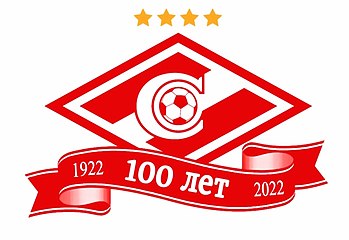 סמל הקבוצה בשנת 2022, במלאת 100 שנה להקמת המועדון