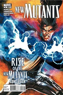 לגיון, כפי שהופיע על עטיפת החוברת New Mutants Vol.3 #21 ממרץ 2011, אמנות מאת דייב וילקינס.