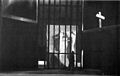 תפאורה להצגה "חנה סנש" מאת אהרון מגד בתאטרון הבימה, 1958