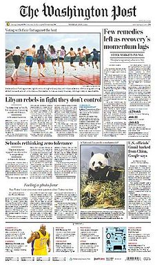 The Washington Post front page (June 2, 2011).jpg